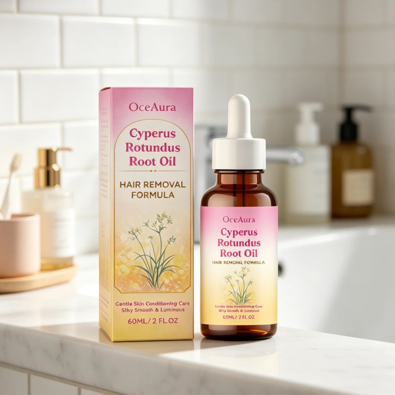 OceAura Lightweight Soothing Post-Wax Oil